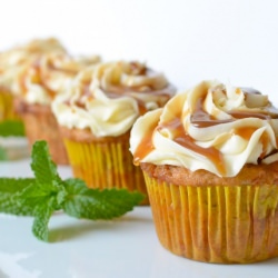 Bananas Foster Cupcakes