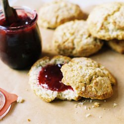 Honey Oat Scones