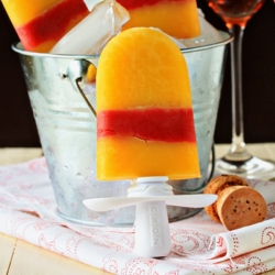 Mimosa Popsicles