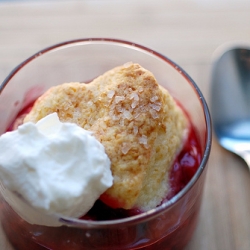 Sour Cherry Cobbler