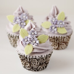 Violet Cupcakes