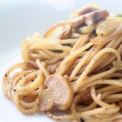 Kluwak Pasta with Mushroom