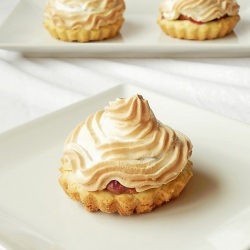 Mini Cherry Tarts and Meringue