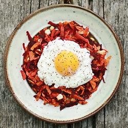 Beet & Carrot Hash