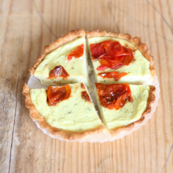 Ricotta & Candied Tomato Tarts