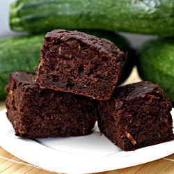 Chocolate Zucchini Brownies