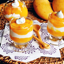 Mango Fool w/ Cardamom