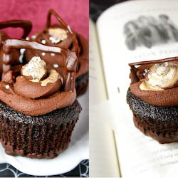 Chocolate Cauldron Cupcakes