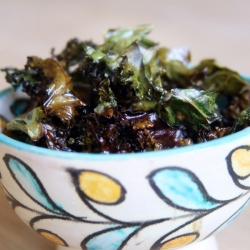 Salt and Vinegar Kale Chips