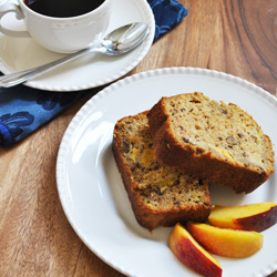 Spiced Peach Carrot Bread