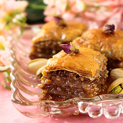 Rose Water Baklavas