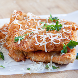 Pecorino Crumbed Chicken