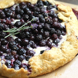 Blueberry Brie Galette