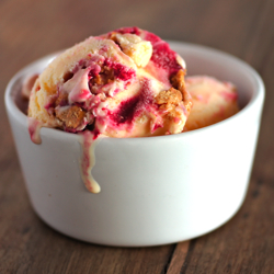 Raspberry Pavlova Ice Cream