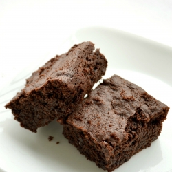 Easy Dark Chocolate Brownie