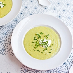 Avocado & Cucumber Gazpacho