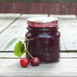 Sour Cherry Raspberry Lime Jam