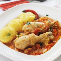 Chicken Stew with Onion