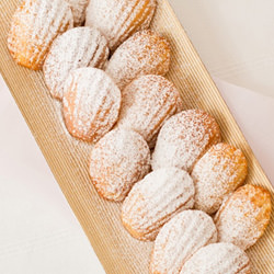 Citrus-Glazed Madeleines