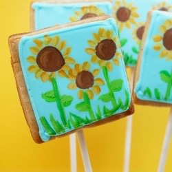 Sunflower Cookies