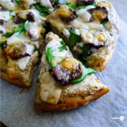 Philly Cheesesteak Pizza