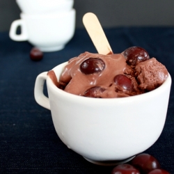 Rum-Soaked Sour Cherries and Chocolate