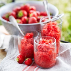 Strawberry Granita