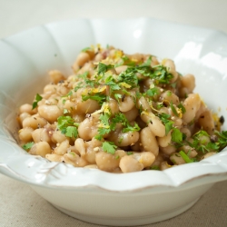 Flageolet Beans w/ Gremolata