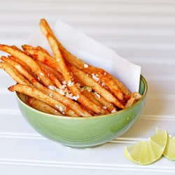 Chili Lime French Fries w/ Cotija