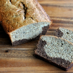 Black Bottom Banana Bread