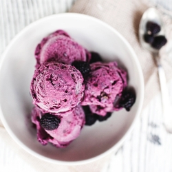 Black Raspberry Ice Cream