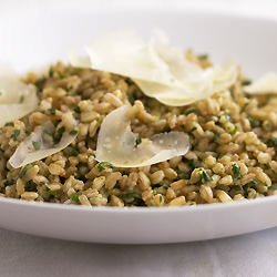 Farro with Pesto