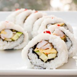 Homemade Sushi Rolls