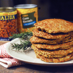 Corn & Lentil Patties