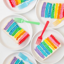 Rainbow Layer Cake