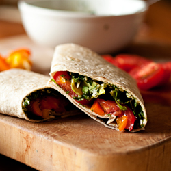 Garden Veggie Wraps