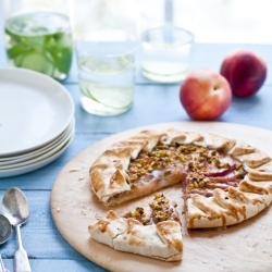 White Nectarine Galette