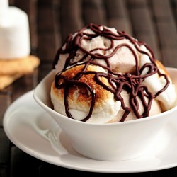 S’mores Ice Cream Sundae