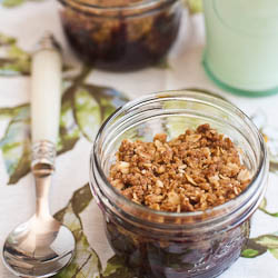 Cherry Vanilla Crisps in Jars