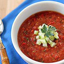 Tomato-Based Gazpacho