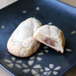 Chocolate Bar Stuffed Cookies