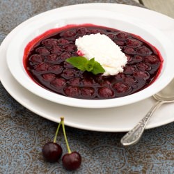 Chilled Sour-Cherry Soup