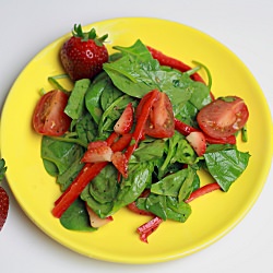 Spinach & Strawberry Salad