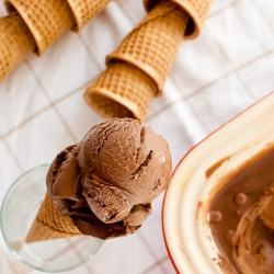 Chocolate & Baileys Gelato