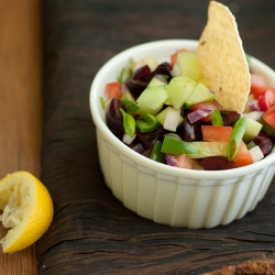 Cucumber Cherry Salsa