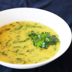 Lemon Cilantro Moong Dal