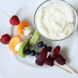 Rainbow Fruit Skewers