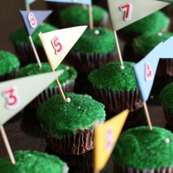 Golf Cupcakes