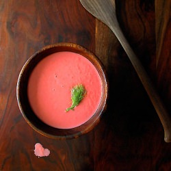 Chilled Beet & Fennel Soup