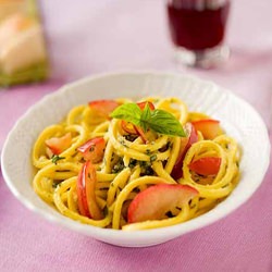 Spaghetti Alla Chitarra with Pesto